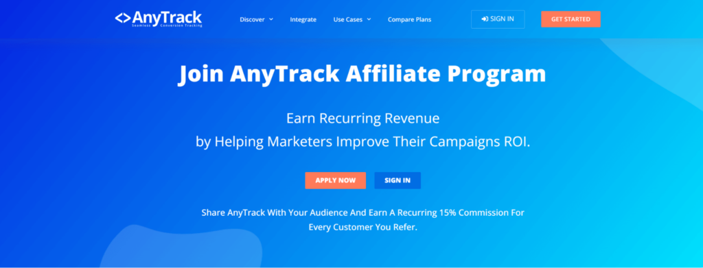 AnyTrack affiliate program