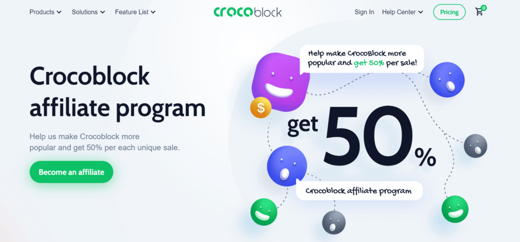 Crocoblock affiliate network