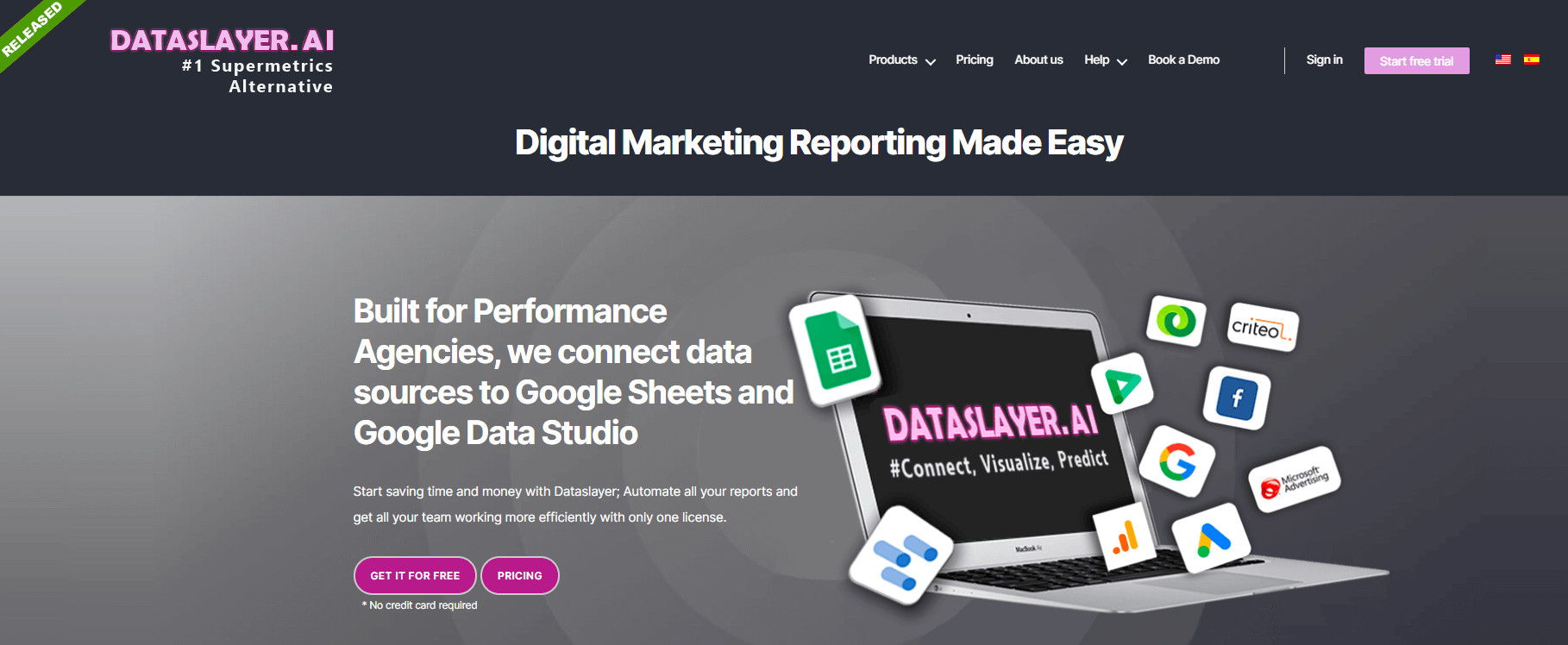 Dataslayer.ai reporting automation software