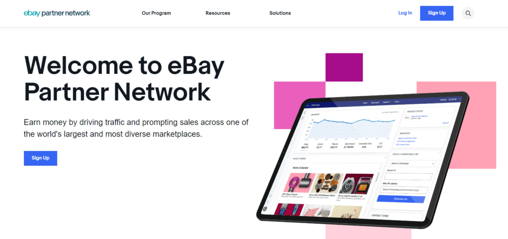 eBay Partner network