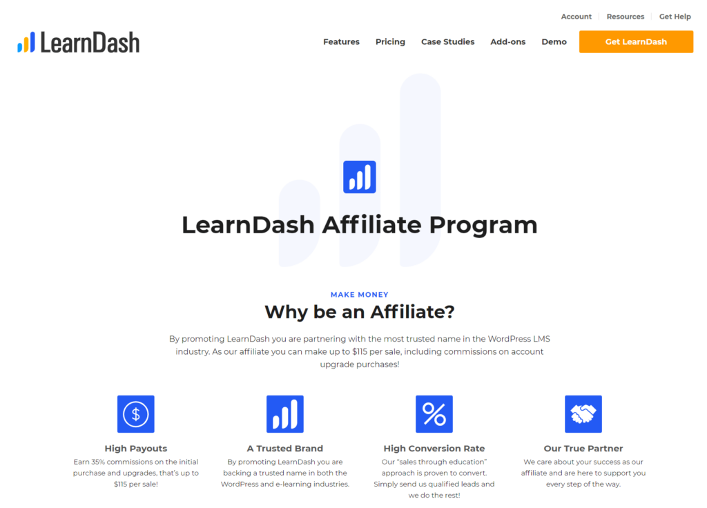 LearnDash affiliate program