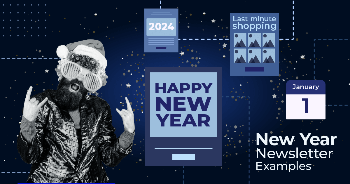 New Year email examples