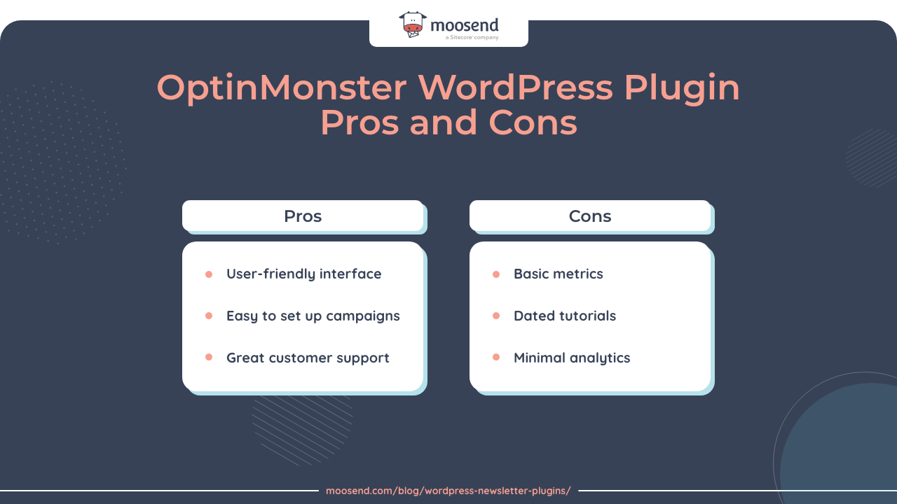 optinmonster pros and cons