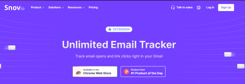 Snov.io email tracking tool