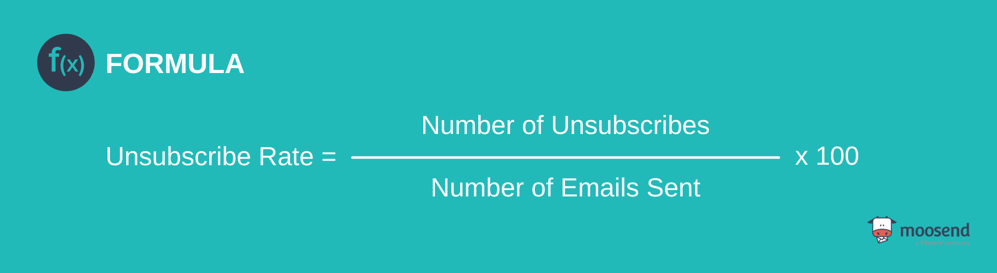 unsubscribe rate calculation