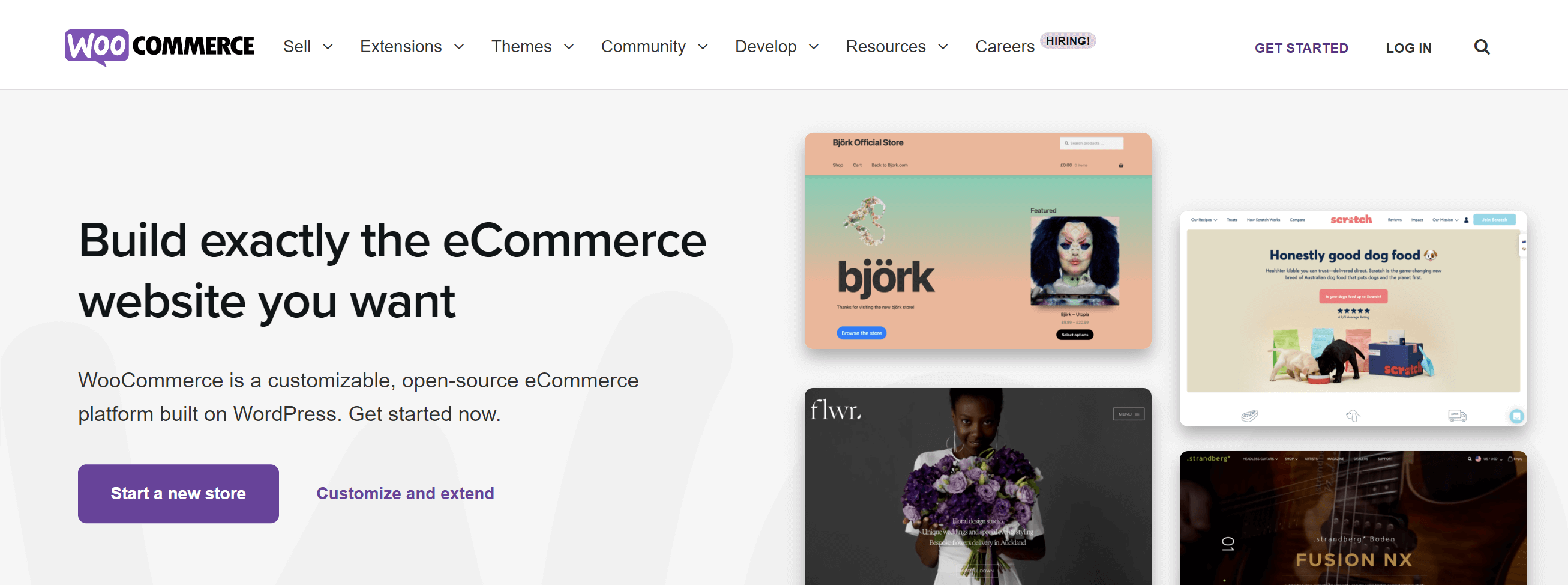 WooCommerce free platform for ecommerce websites